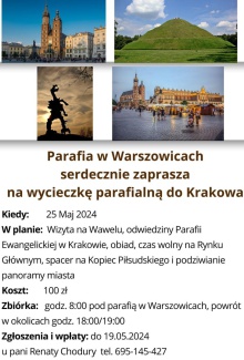 Wycieczka parafialn do Krakowa