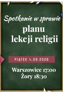 Spotkanie  w spr religii ’26